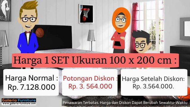 Lebih Hemat. Harga Diskon Springbed Anak Airland 2in1 - Galleria Furniture Bandung смотреть онлайн