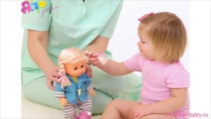 Игра для детей "Называем части тела" 1-2 года