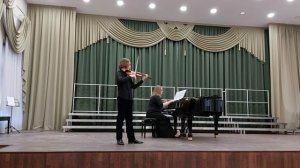 Пабло де Сарасате "Андалузкий романс" исп. Батиашвили Александр,14 лет