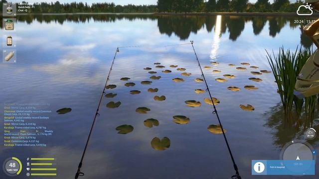 Russian Fishing 4 RF4 The Amber Lake Carp fishing on Tiger Nut and Nutmix смотреть онлайн