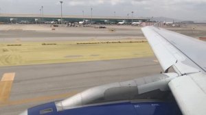 ROUGH SEAS | British Airways A320 Takeoff from Barcelona El-Prat Airport