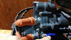 Простая защита от перегрева лодочного мотора Sea Pro 9 8new