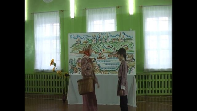 Спектакль "Дымковская слобода" школьного театра "Жаворонок" смотреть онлайн