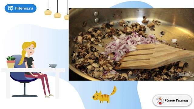 Картофельные драники с грибами.mp4