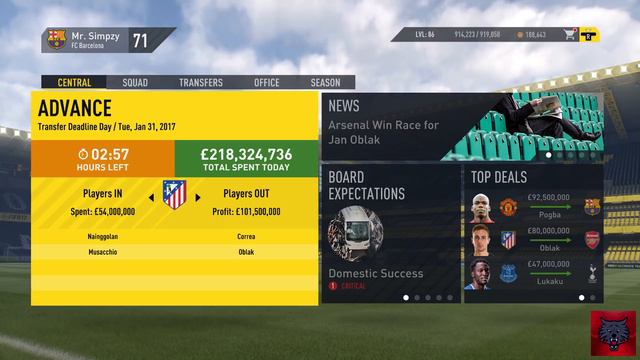 POGBA SIGNS! EL CLASICO! FIFA 17: BARCELONA CAREER MODE EP. 2