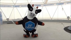 Надувной костюм Корова от компании Эдвенче