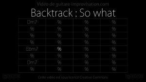 So What (130bpm) : Backing track