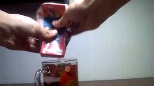 пробуем сок Angry Birds