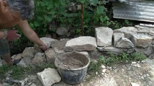 кладка камня