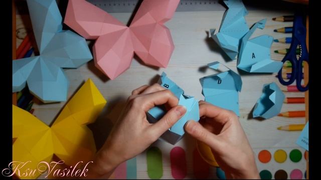 DIY | МК Бабочка | papercraft | Butterfly