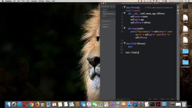 Tutorial #70:  Class Inheritance | Python Course for Beginners to Experts!