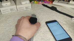 Обзор Смарт часов лучшая версия Apple Watch 7 Функции,подключение и настройка к телефону