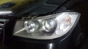 8) Как покрыть фары лаком. Lifan Solano Обновление фар.