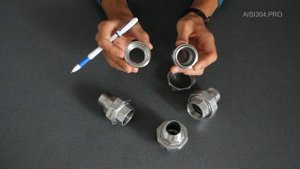 Муфта американка нержавеющая внутренняя/наружная резьба