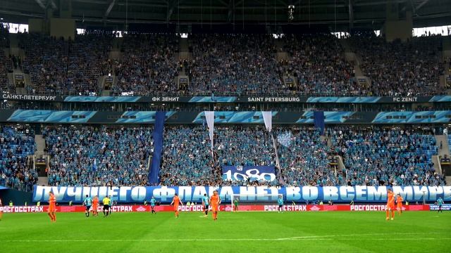 Сине-бело-голубое небо Питер #Зенитцска смотреть онлайн