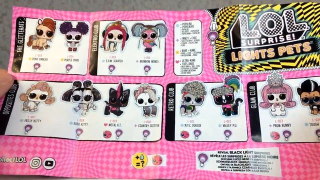 Обзор Питомец Неон ЛОЛ Сюрприз светится в темноте смотреть онлайн