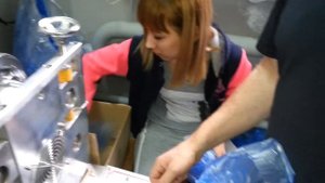Станок для производства одноразовых бахил