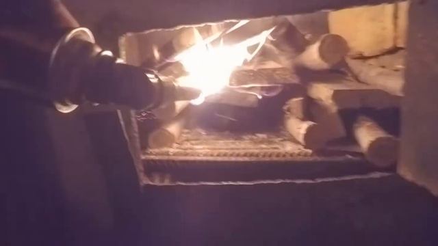 Просто Влог №87 Налил воды в баню, розжог печь. смотреть онлайн