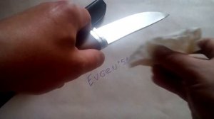 НОЖ ИЗ ПОРОШКОВОЙ СТАЛИ CPM S125V 64hrc и Айронвуд