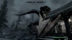 The Elder Scrolls V:Skyrim.Баг с драконом. 2.