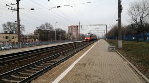Электропоезд ЭП3Д-0023 сообщением Кутейниково - Ростов-Главный