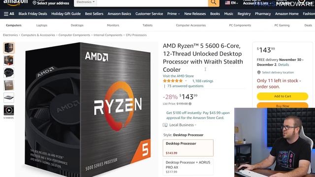 The BEST Black Friday PC Hardware Deals! смотреть онлайн