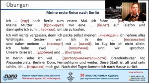 Вебинар по немецкому языку. Хорошего путешествия! Gute Reise!