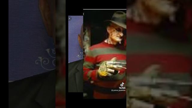 my new Fan cast for Freddy Krueger actor Ben Kingsley as Freddy Krueger