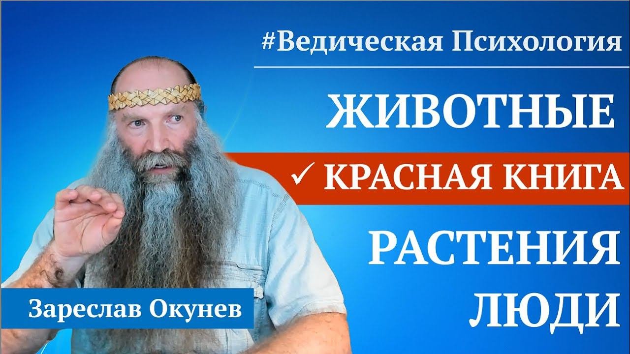 Вымирающие животные и растения | Ведическая Психология.