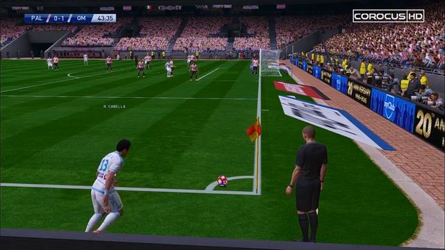 PES 2016 - PALERMO v OLYMPIQUE MARSEILLE - FRIENDLY MATCH смотреть онлайн