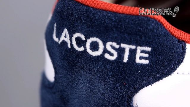 Кроссовки мужские LACOSTE. Обувь из Италии. смотреть онлайн