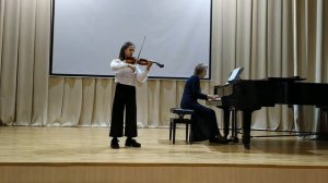 Яникова Ксения. В. Хейв «Аллегро», М. Балакирев «Экспромт»