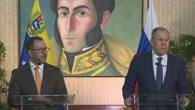 Совместная пресс-конференция С.Лаврова и И.Хиля, Каракас, 20 февраля 2024 года