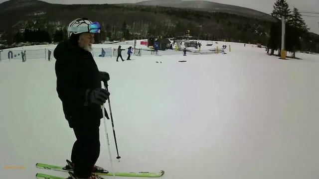 Методика обучения катанию на горных лыжах. Второй урок. смотреть онлайн