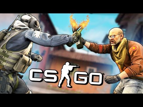 Играем В CS:GO!!!  #1 (Жесткая Игра)Я был удевлен кто играет в кс го!!!!