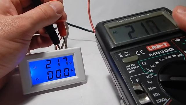 Обзор и подключение цифрового вольтамперметра AC 300v 100a + трансформатор тока digital ammeter смотреть онлайн