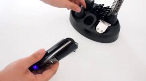 Профессиональная машинка для стрижки волос 6 в 1, мужской беспроводной триммер 0 мм с т образным