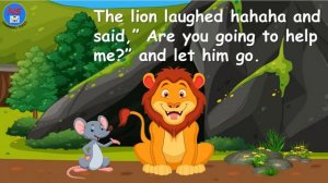 The Lion and the Mouse, Bedtime Stories for Kids in English, The Lion and The Mouse Story in Englis
