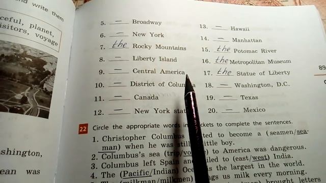 Unit 4, Ex. 21 / ГДЗ. Rainbow English. 6 класс. Рабочая тетрадь смотреть онлайн