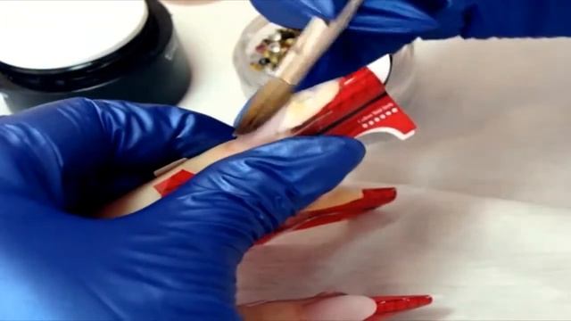 Френч маникюр. Мраморный маникюр смотреть онлайн