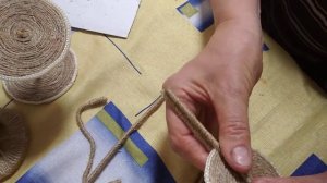 18 октября 2021 г.Кашпо- велосипед из джута