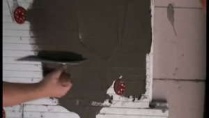 Утепление фасада снаружи. Часть 4. Армирование утеплителя сеткой. Шаг 2