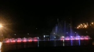 Поющие фонтаны в Душанбе