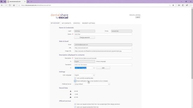 exocad Quick Guide: How to set up a dentalshare account