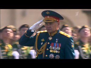 Victory parade. Moscow, the Red Square May 9.2018