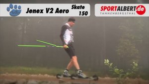 Jenex V2 Aero 150 Skating Cross Rollerskis offered by www.sportalbert.de
