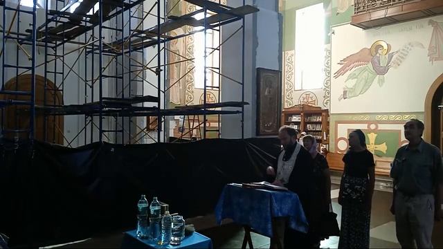 ☦️ 30.08.23 Водосвятный молебен со чтением акафиста вмч. Артемию Антиохийскому и заказных акафистов смотреть онлайн