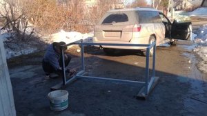 Стол в стиле Лофт своими руками.