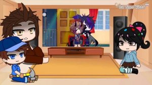Wreck It Ralph React To Afton Family Memes || Fnaf || Gacha Club || Itz Tiger Kitty ||