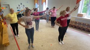 Спортивно-танцевальный флешмоб "Мы за здоровый образ жизни!", МАДОУ "Детский сад №7", г.Северск
